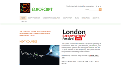Desktop Screenshot of euroscript.co.uk